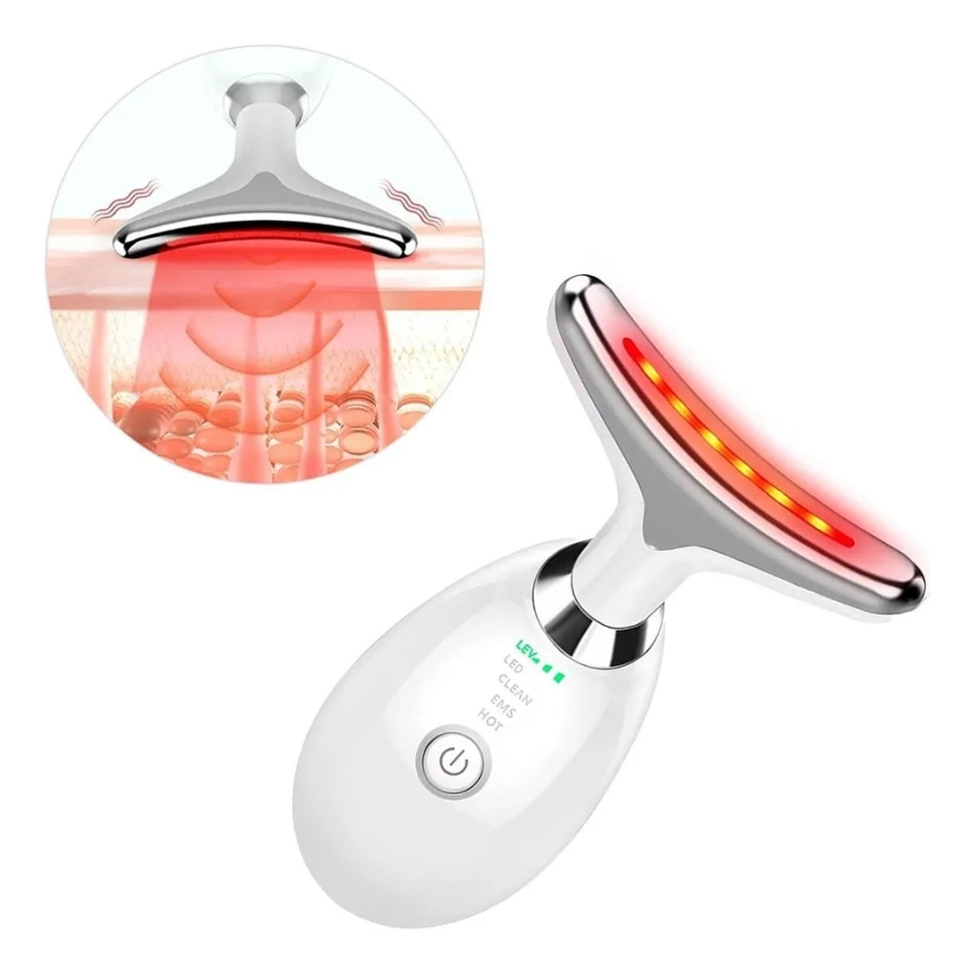 Masajeador Facial Luz LED 7 Colores HY69