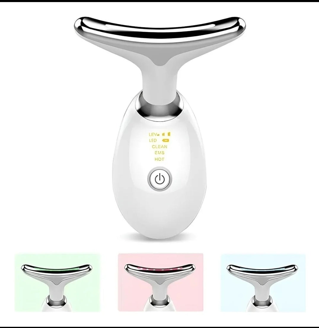 Masajeador Facial Luz LED 7 Colores HY69