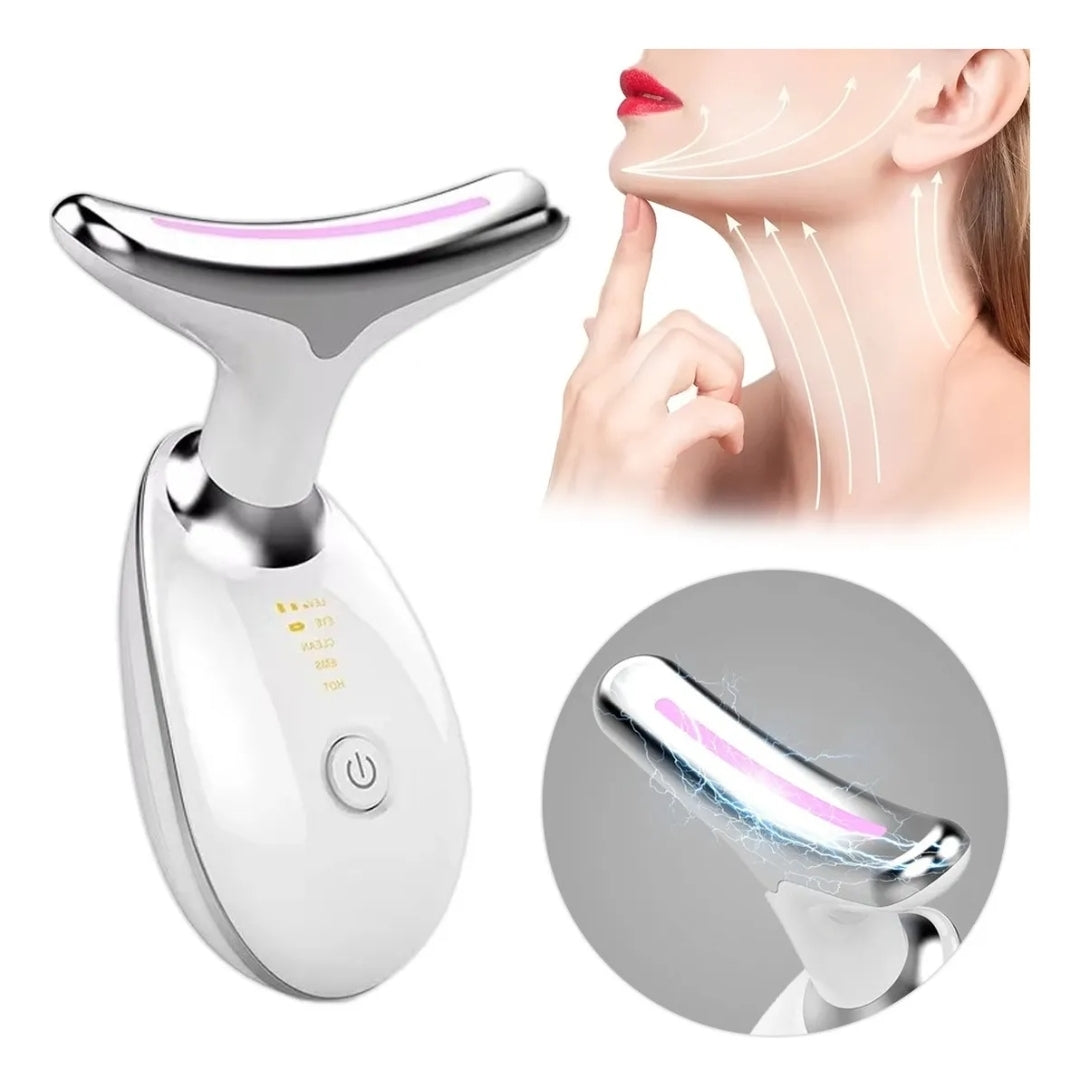 Masajeador Facial Luz LED 7 Colores HY69