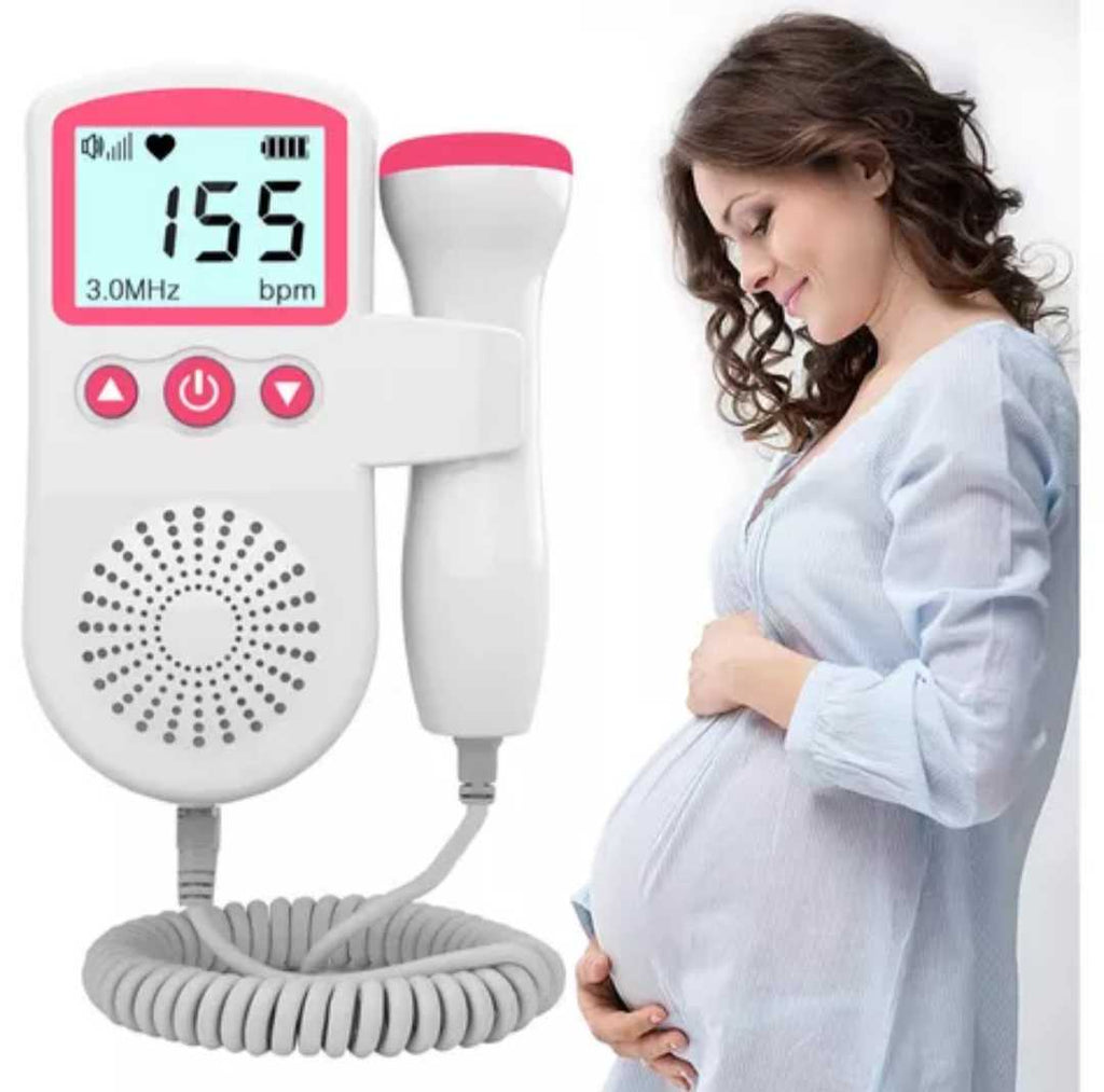 👶 Monitor Fetal Doppler de Ultrasonido: Escucha el Corazón de tu Bebé en Casa