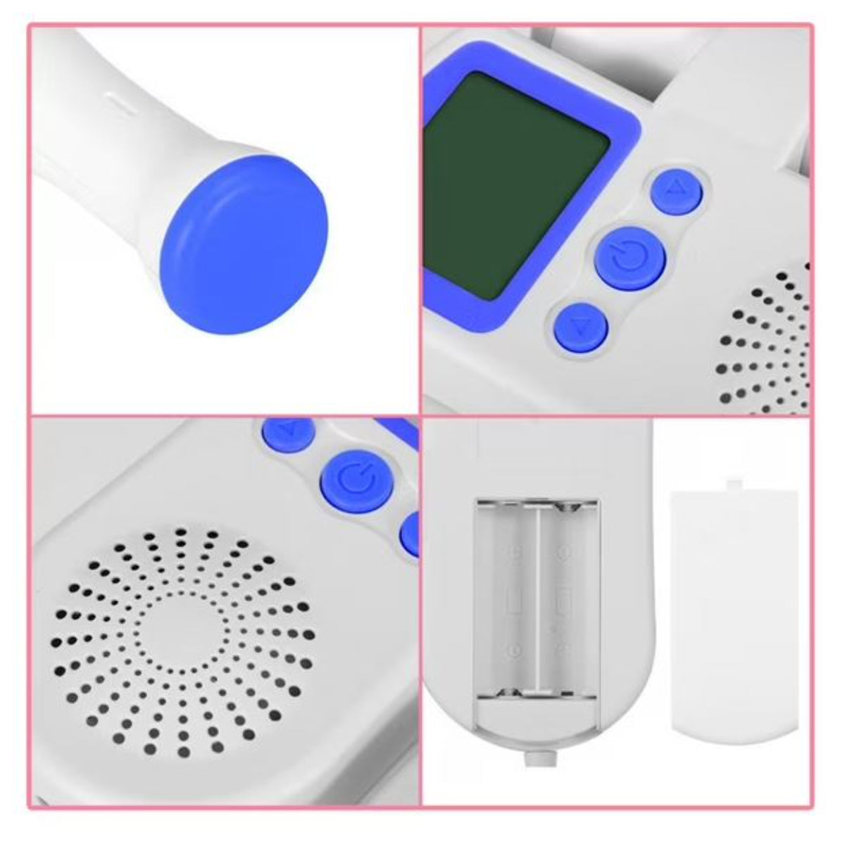 👶 Monitor Fetal Doppler de Ultrasonido: Escucha el Corazón de tu Bebé en Casa