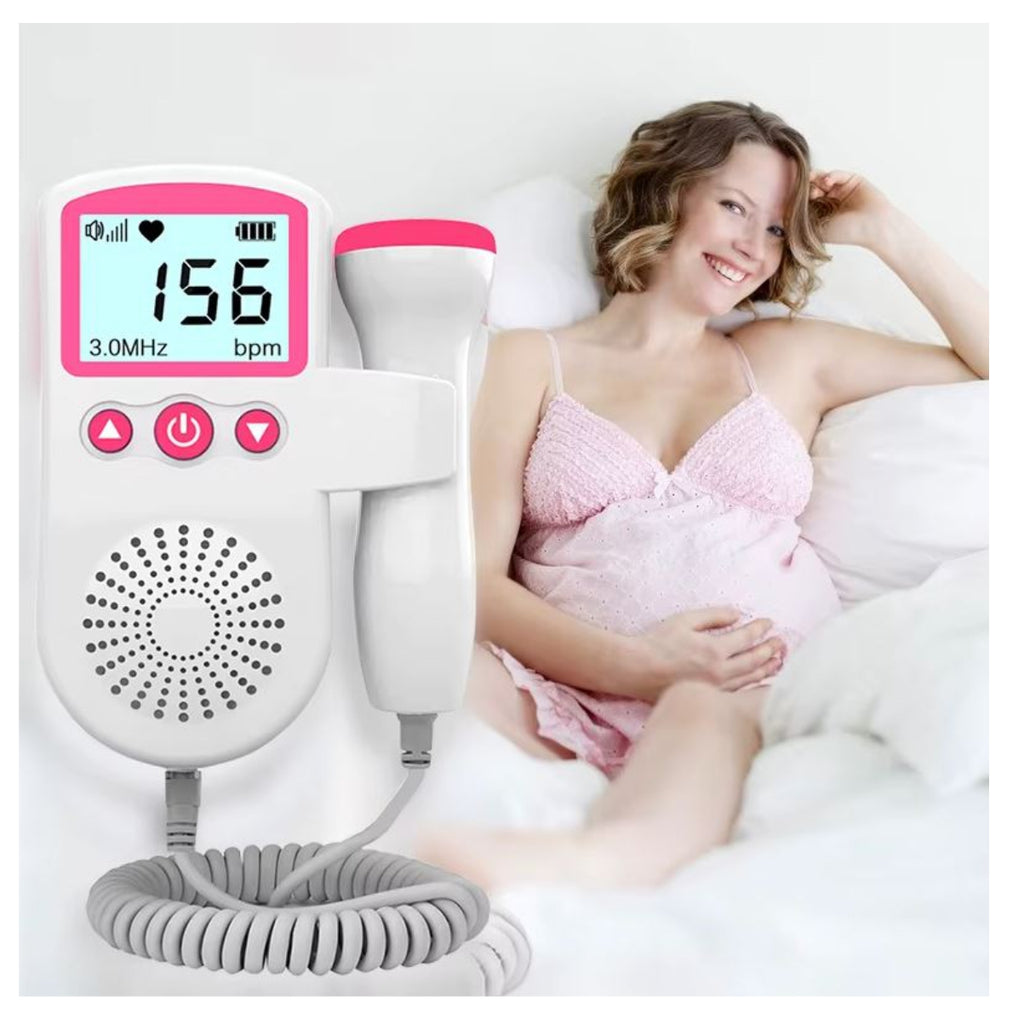 👶 Monitor Fetal Doppler de Ultrasonido: Escucha el Corazón de tu Bebé en Casa