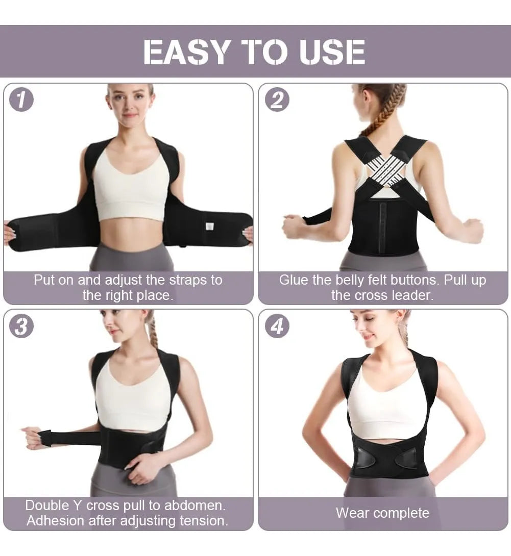 Faja Corrector De Postura Para Espalda