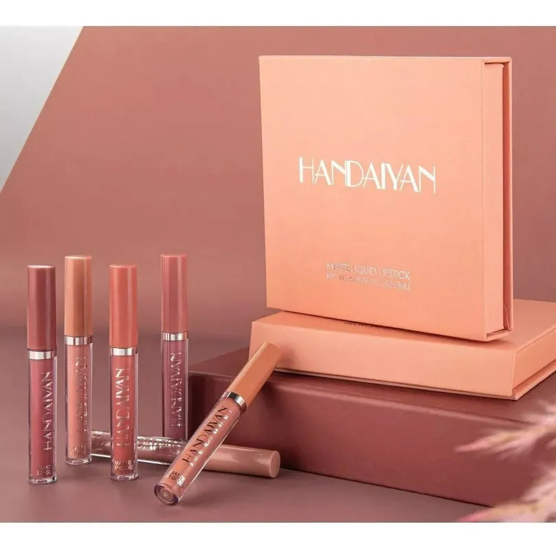 🎉 Labiales Handaiyan 6pcs/box: ¡El Sello de tu Estilo en Colombia!