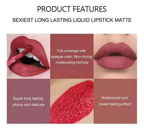 🎉 Labiales Handaiyan 6pcs/box: ¡El Sello de tu Estilo en Colombia!