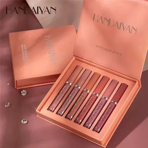 🎉 Labiales Handaiyan 6pcs/box: ¡El Sello de tu Estilo en Colombia!
