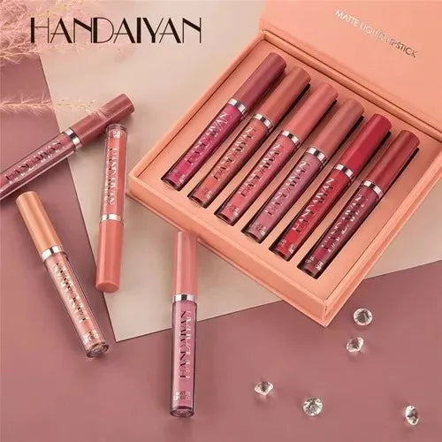 🎉 Labiales Handaiyan 6pcs/box: ¡El Sello de tu Estilo en Colombia!