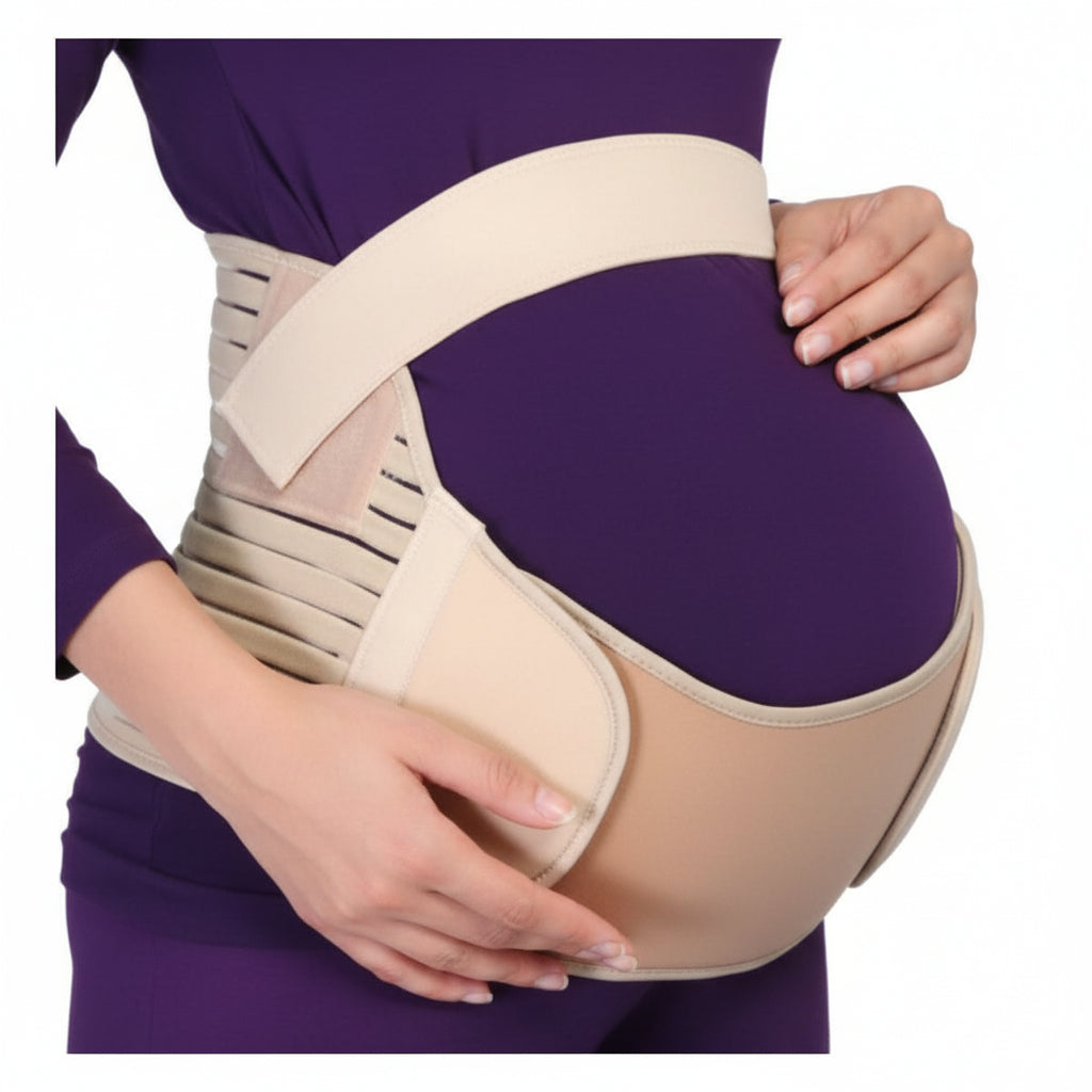 🤰 Abrazó de Amor: Faja Prenatal Elástica que Crece Contigo y Alivia Tu Espalda