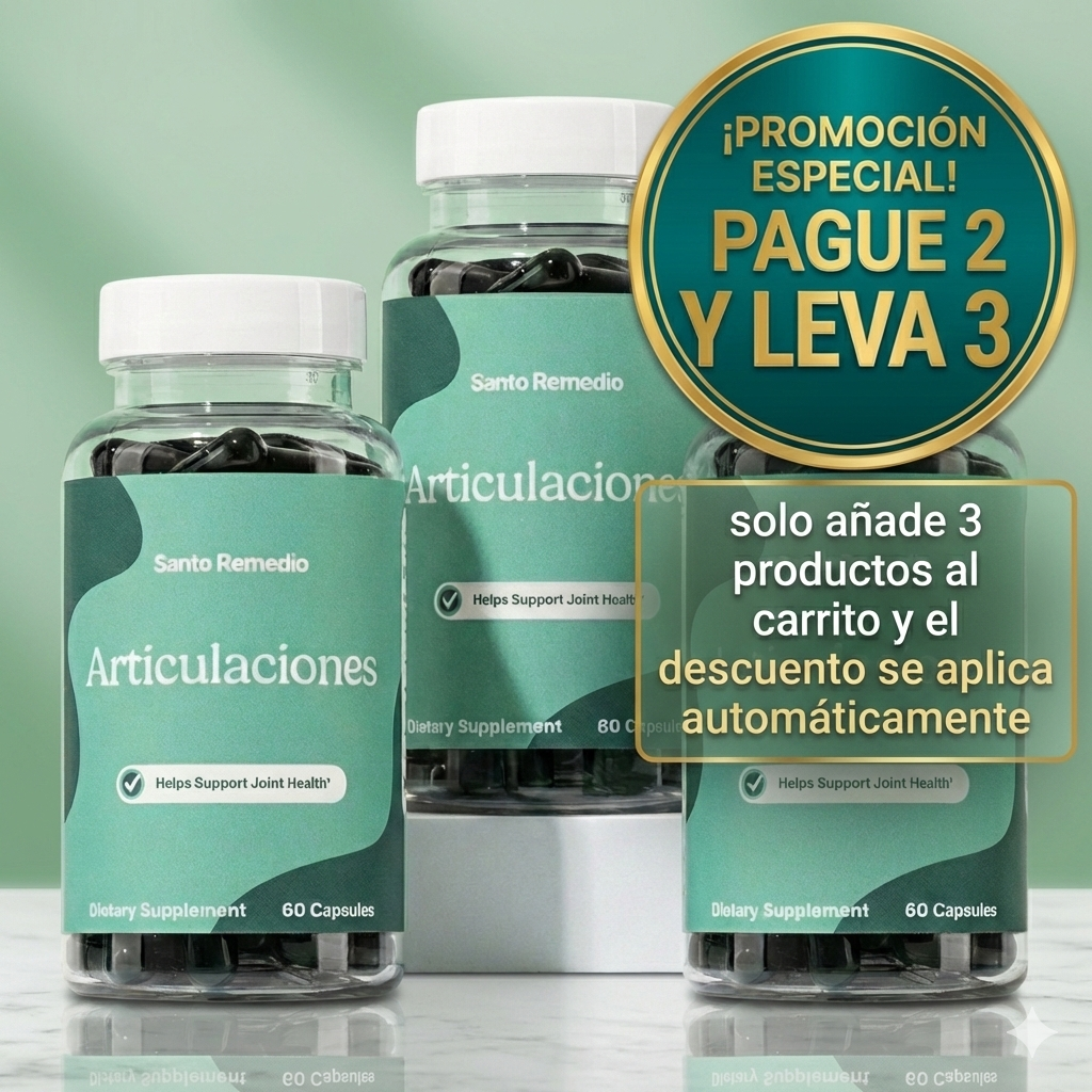 Santo Remedio Articulaciones – Recupere su Movilidad y Flexibilidad
